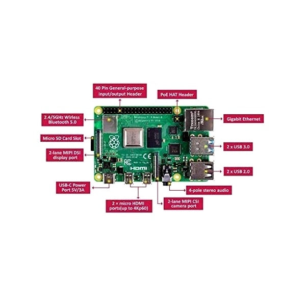 Raspberry Pi 4 Model B 1GB RAM Raspberry Pi 4 Model B 1GB RAM